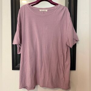 We The Free Mauve Short Sleeve Tee